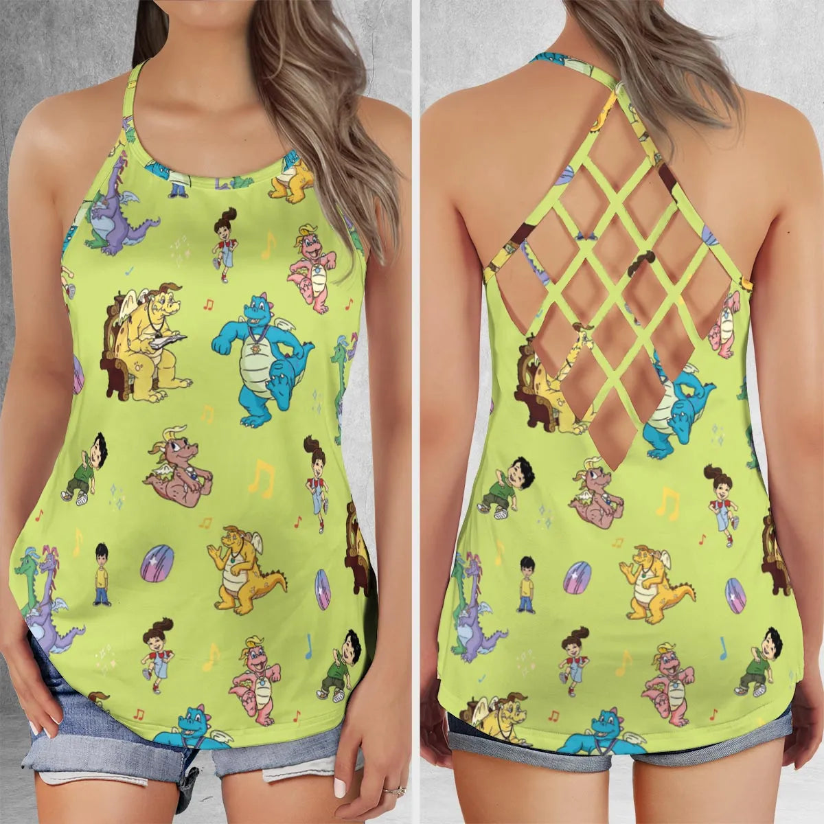 Criss Cross Tank Top - 28ZCWNL4