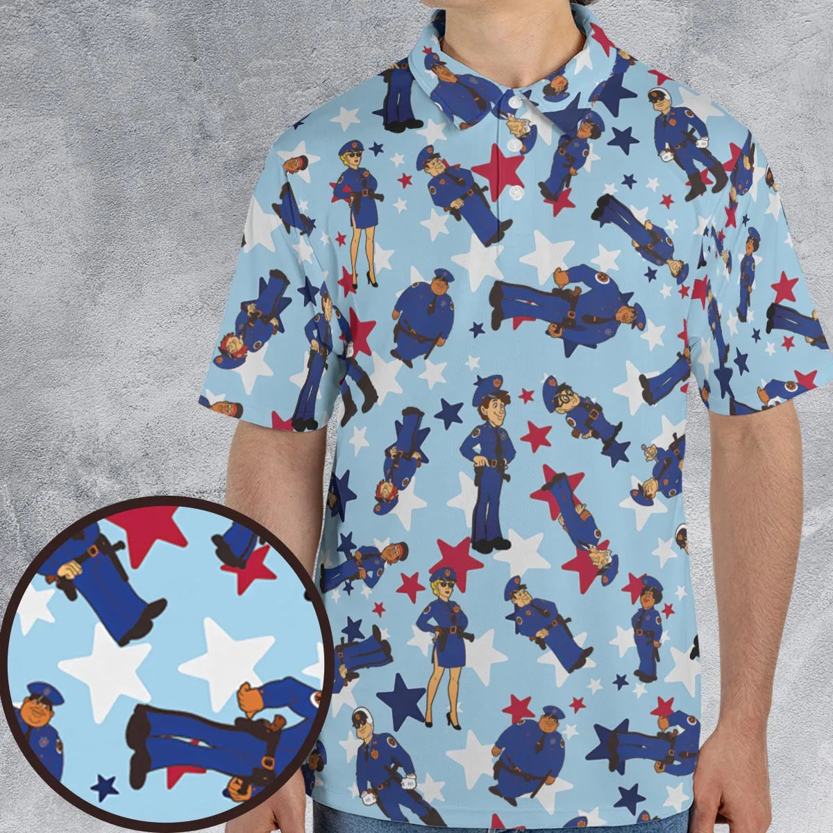 AOP Men/Women Polo Shirt - XAJEYAMZ