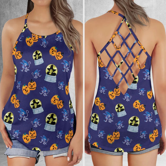 Criss Cross Tank Top - P96NKMQB