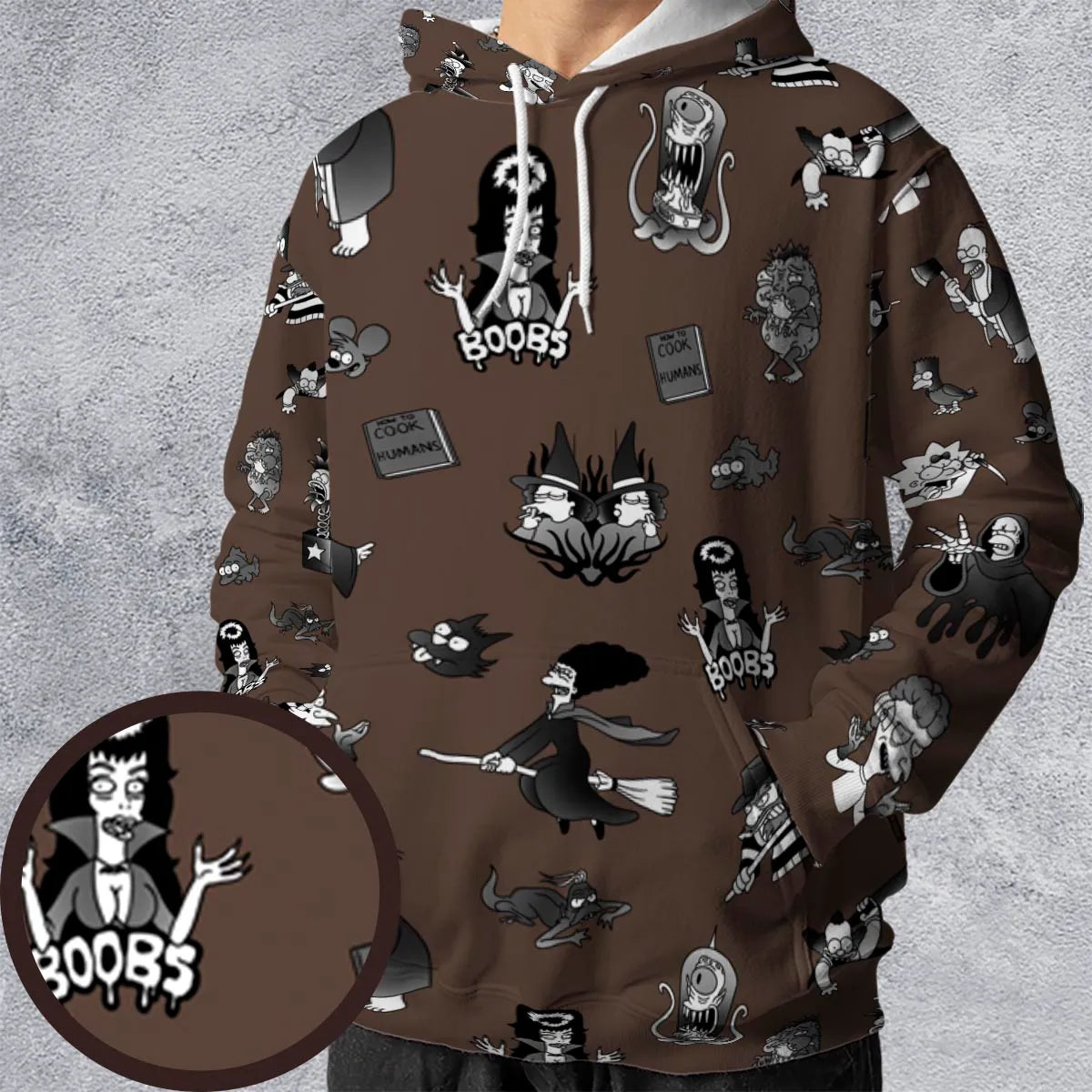 All-over Print Hoodie - 84MRKB8Y