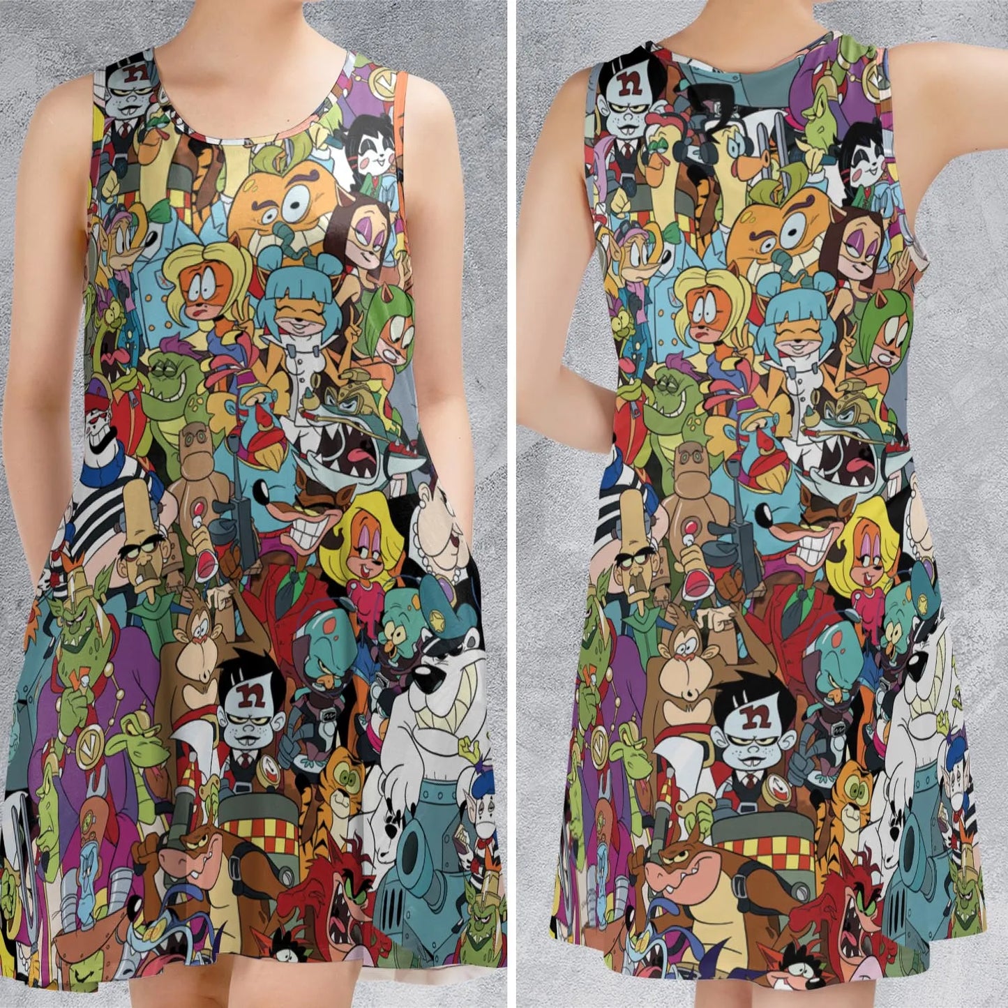 Sleeveless Dress - M8JGR95S