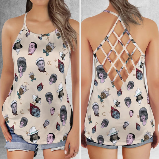 Criss Cross Tank Top - YG2WRBWV