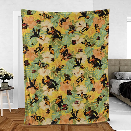 Fleece Blanket - NJRTQFKE