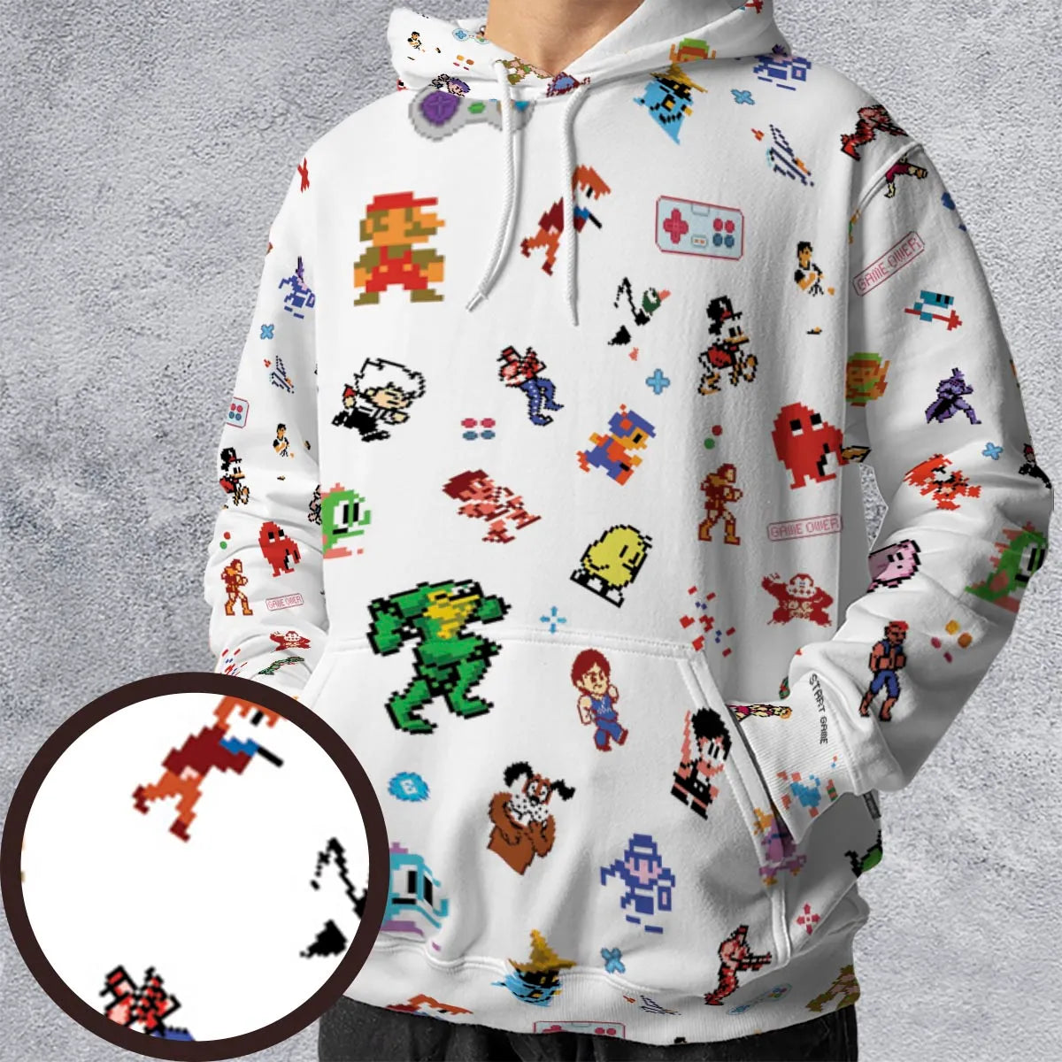 All-over Print Hoodie - A8KNG351