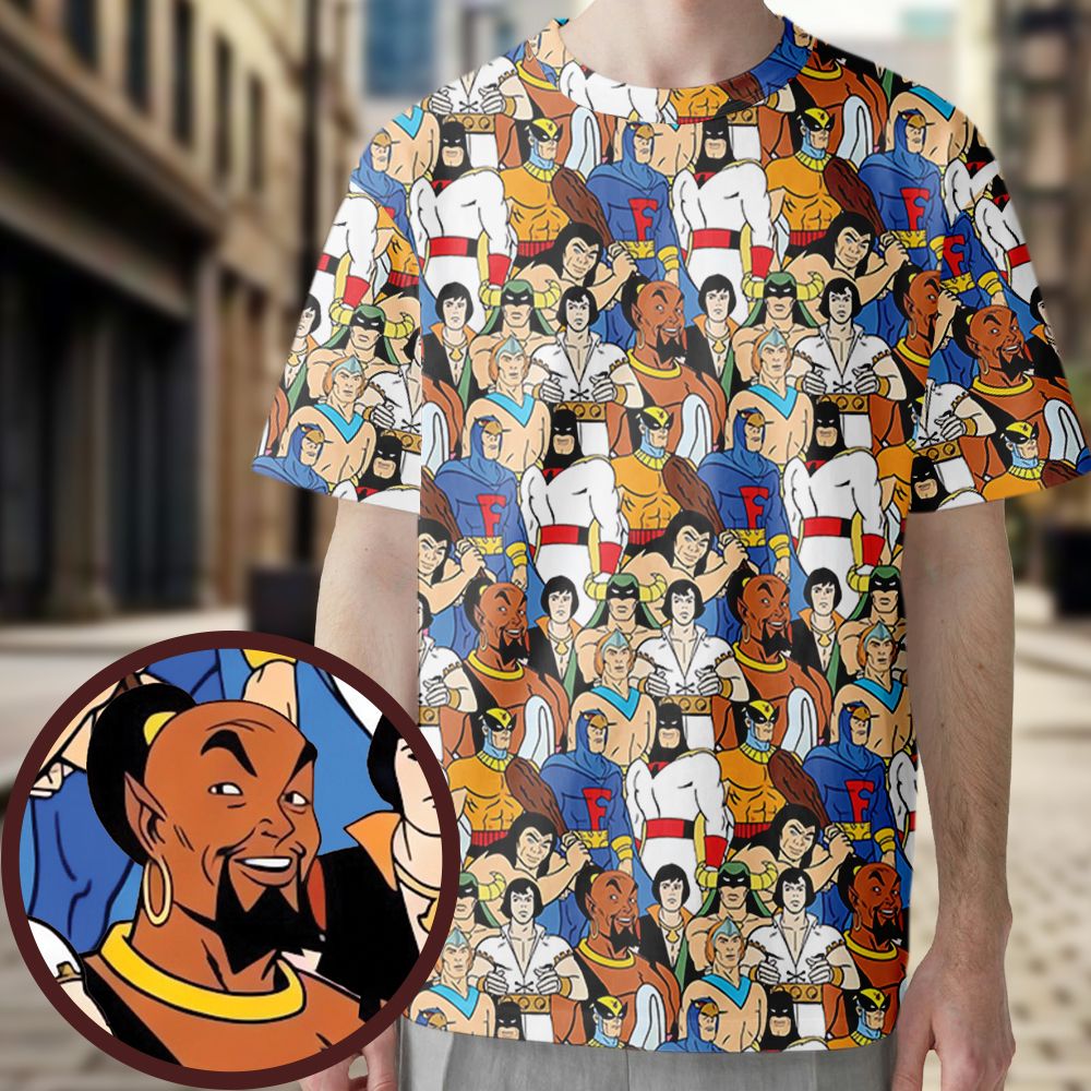 All-Over Print Unisex T-Shirt - KS3LBFCR -  - 1