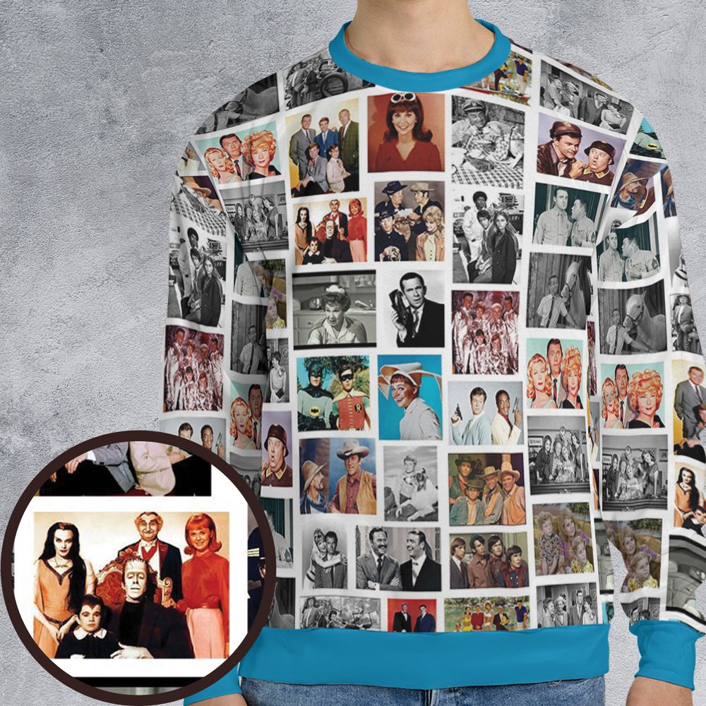 All-over Print Sweatshirt - USCSVDYC -  - 1
