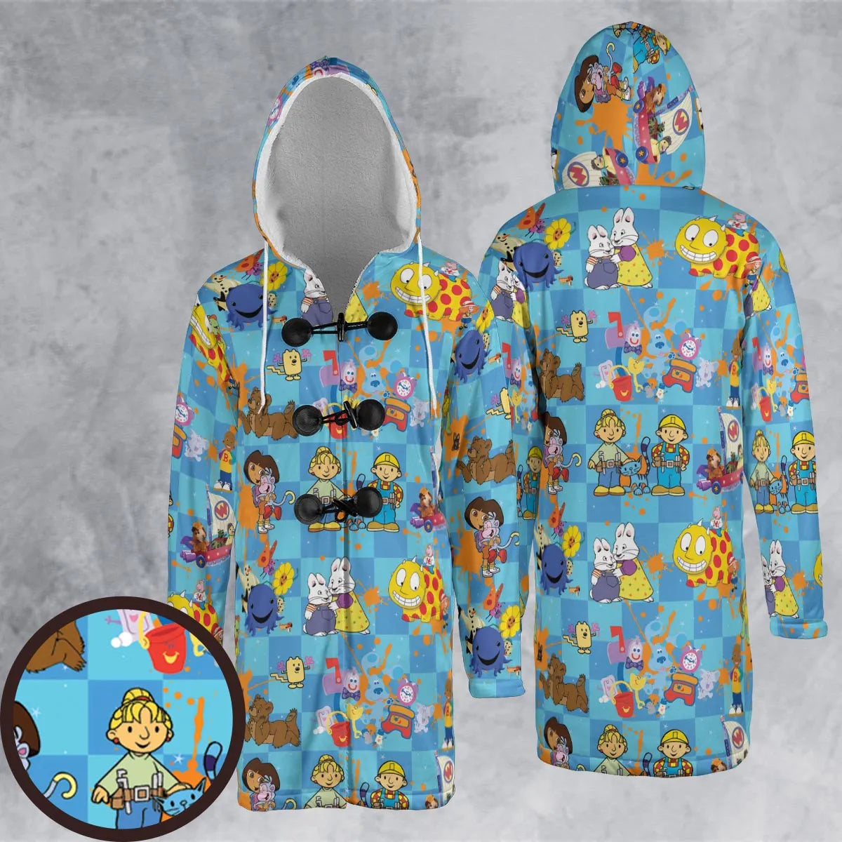 Hooded Cloak Coat - KYL7VS59