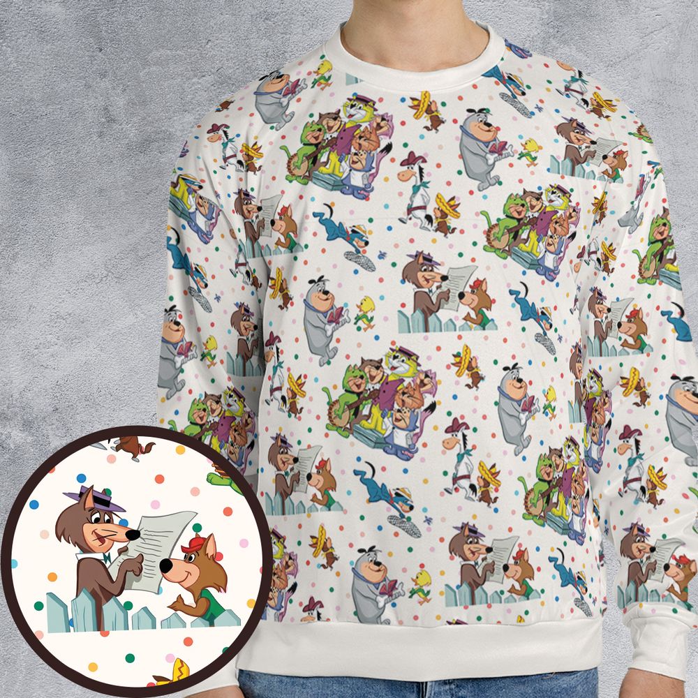 All-over Print Sweatshirt - D4Q9UHRM -  - 1