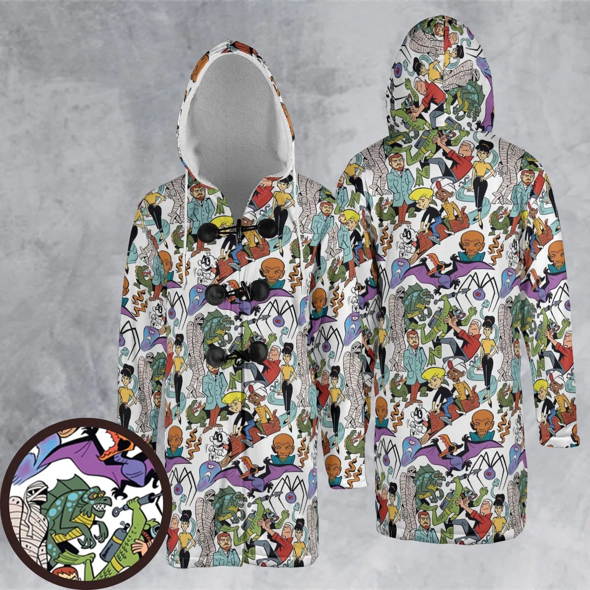 Hooded Cloak Coat - PDVWHG2G