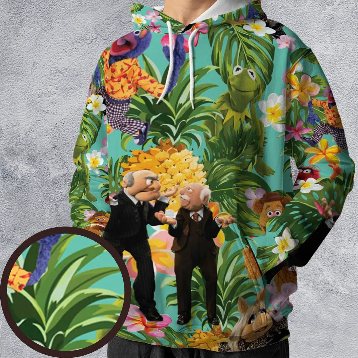 All-over Print Hoodie - UJG7MHRC