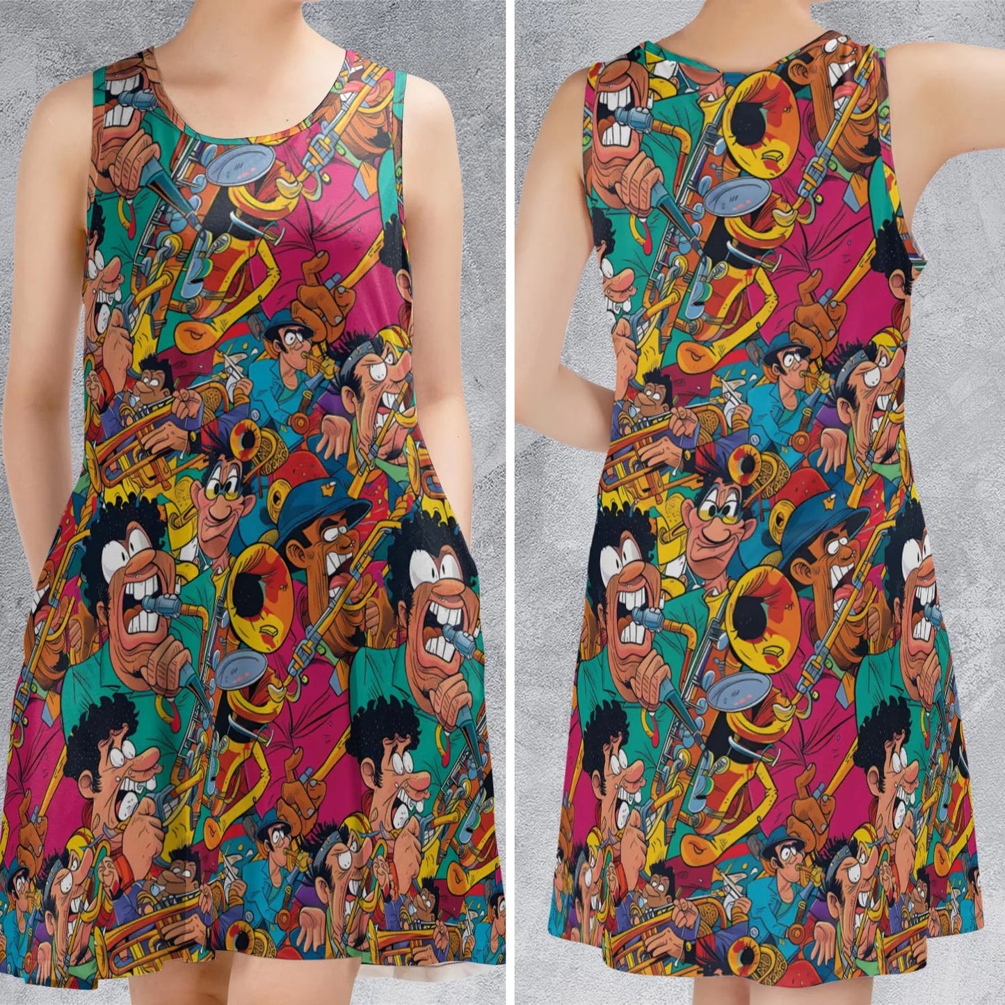 Sleeveless Dress - EYWFJTPB