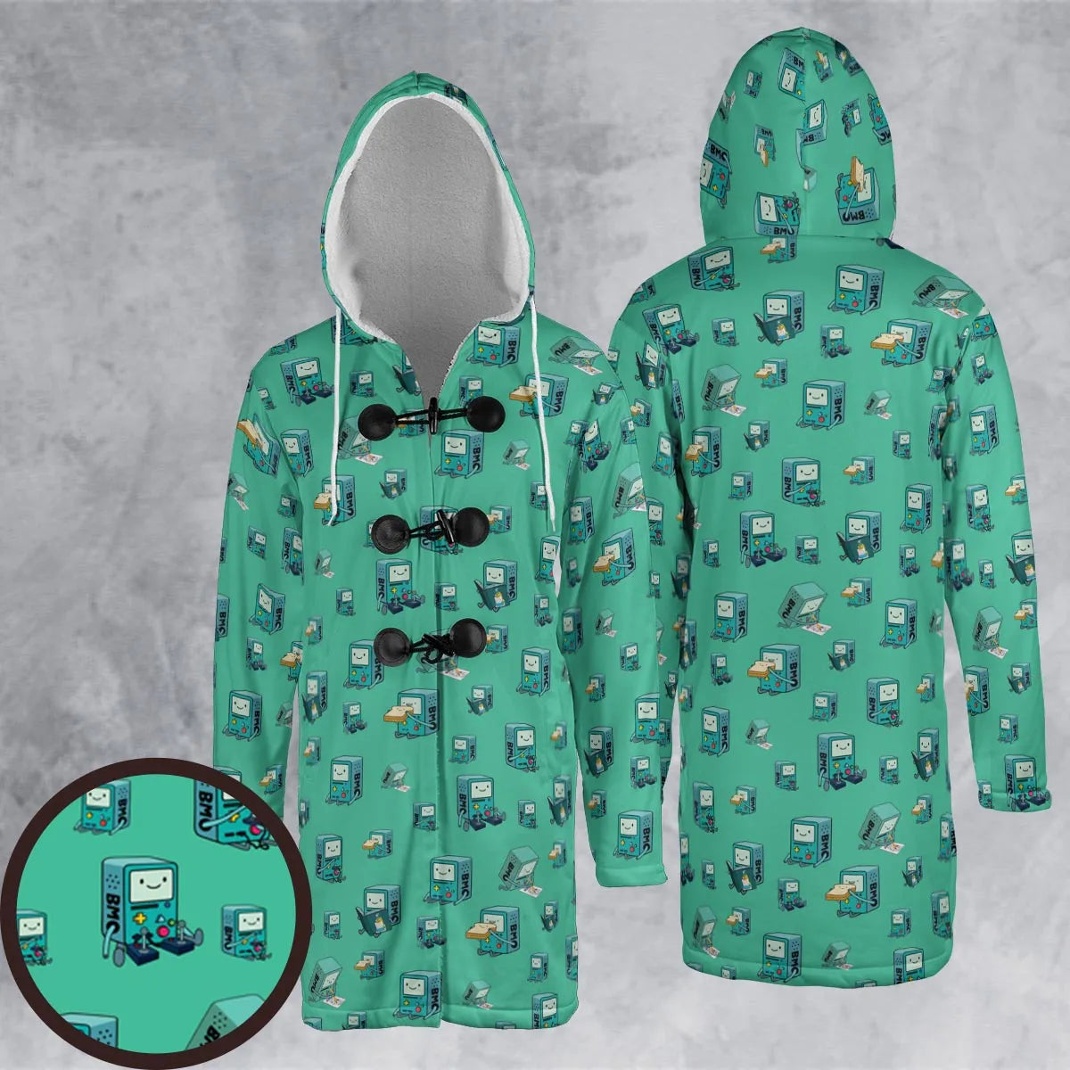 Hooded Cloak Coat - Y1G69C6N
