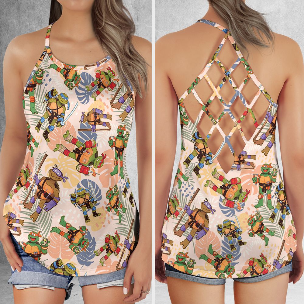 Criss Cross Tank Top - R4D1CVP8 -  - 1