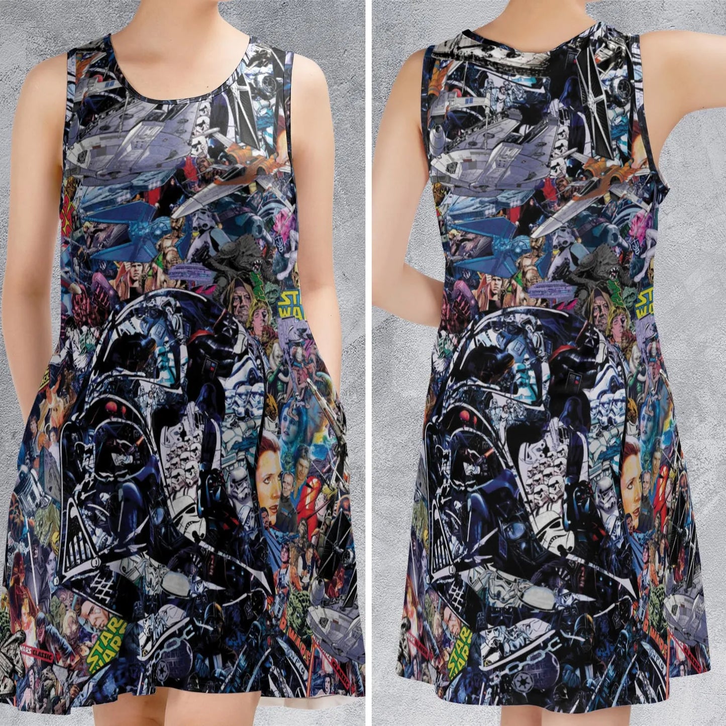 Sleeveless Dress - 3UK4MQMK