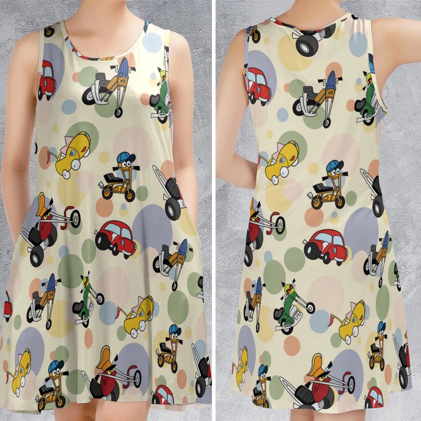 Sleeveless Dress - RLVHT6HE