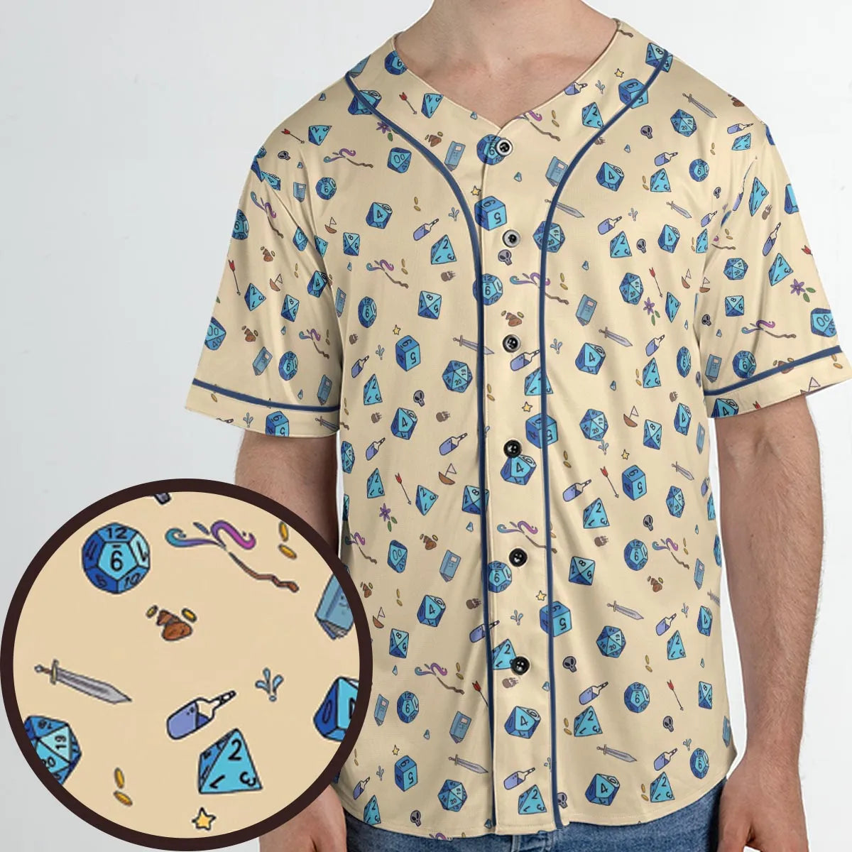 Unisex Baseball Jersey - VDSDPNKY