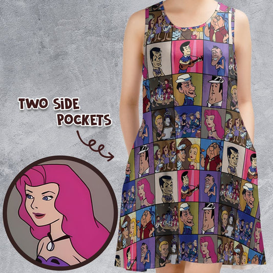 Sleeveless Dress - 8G7D9CEW -  - 1