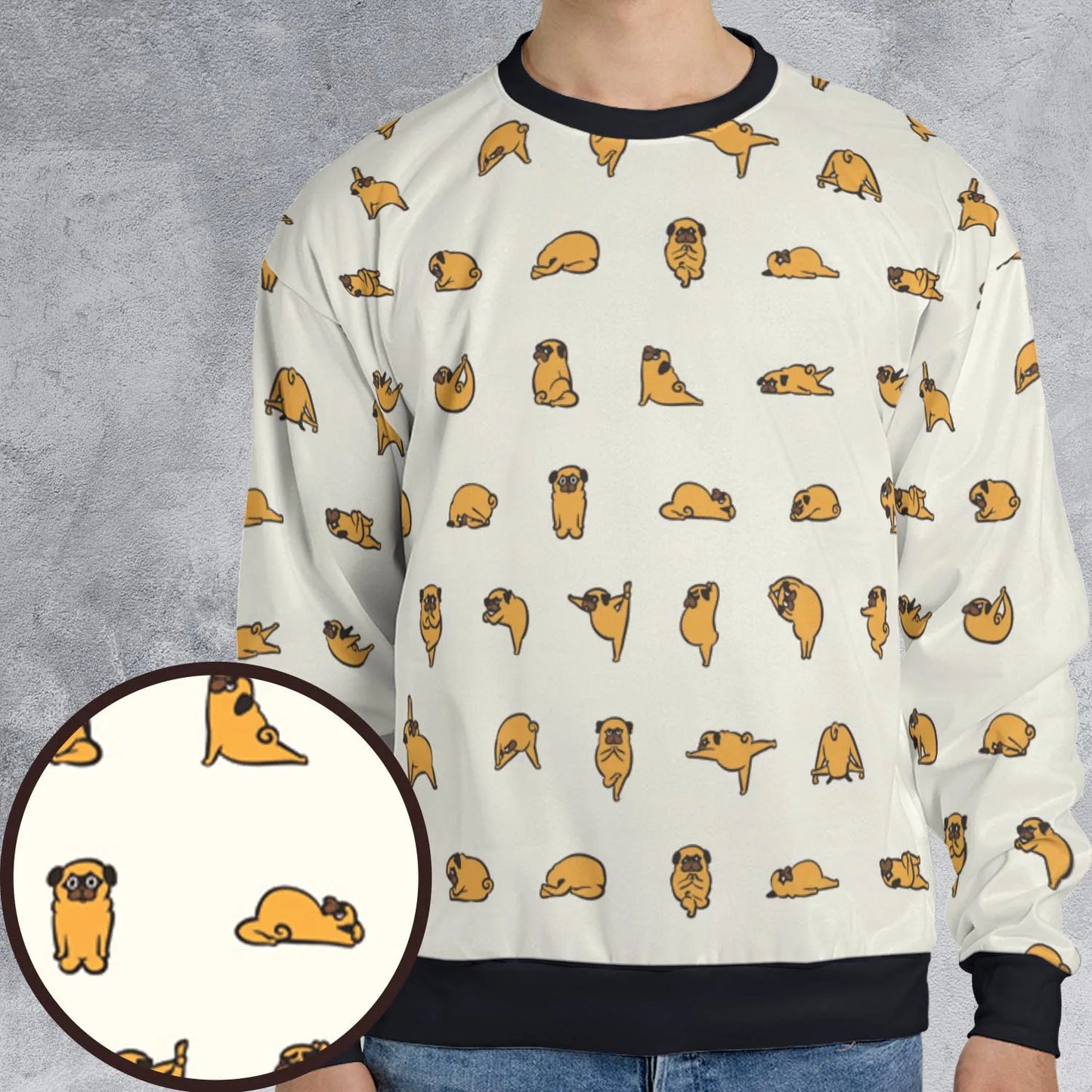 All-over Print Sweatshirt - ARRRE1AE