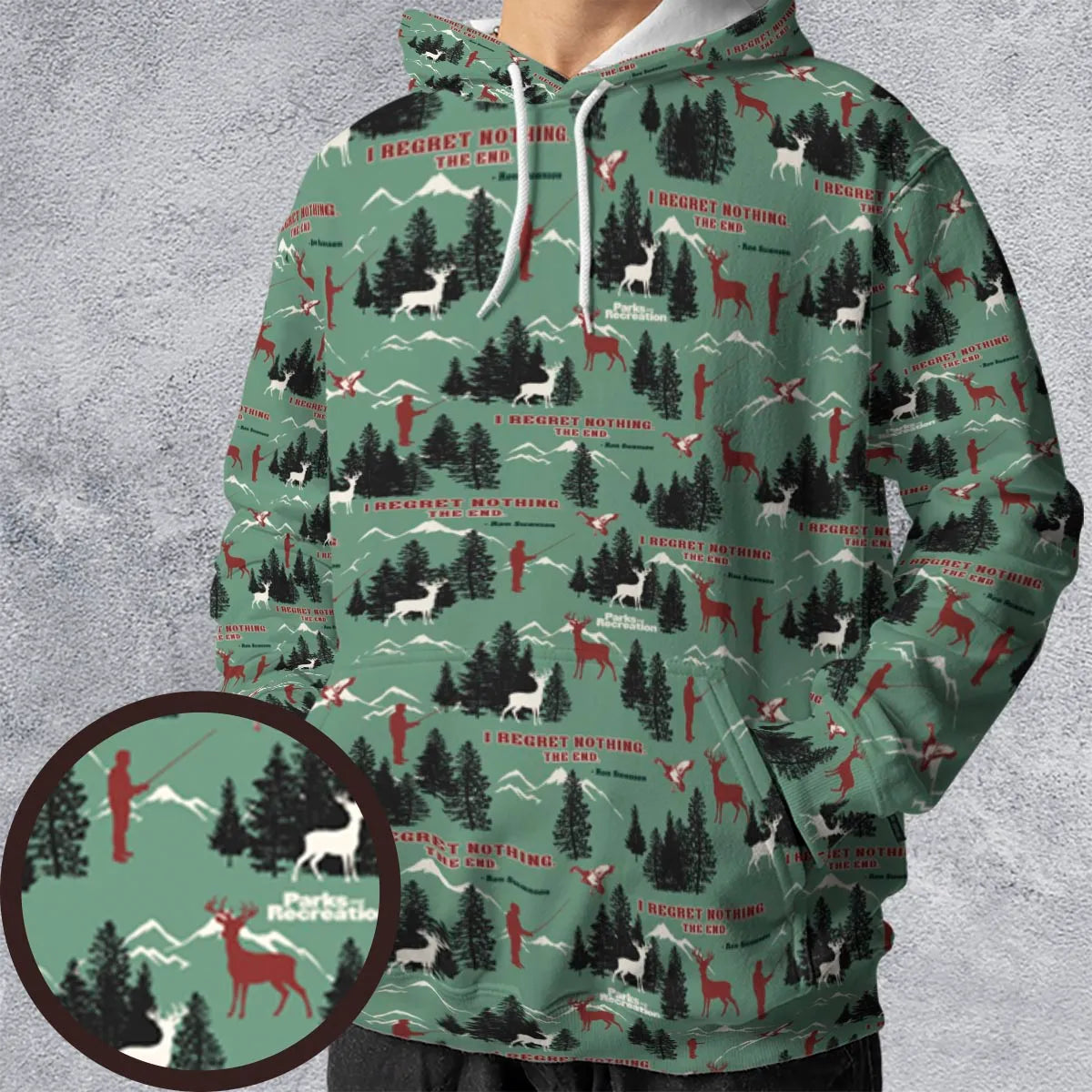 All-over Print Hoodie - VFH1AHRL