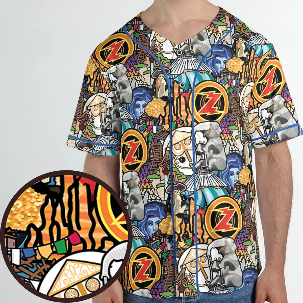 Unisex Baseball Jersey - E1WFQ6HD