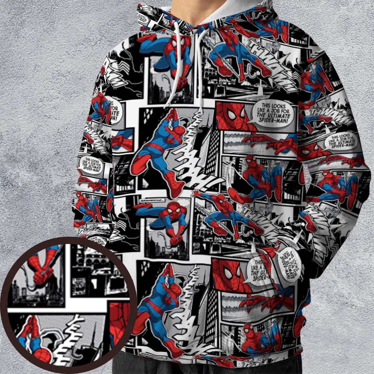 All-over Print Hoodie - 2QQ6249B