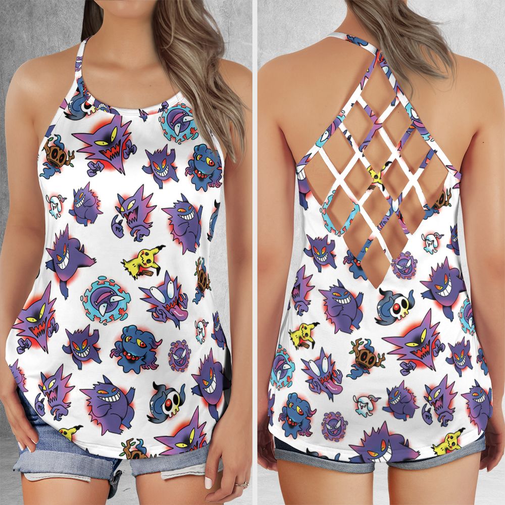 Criss Cross Tank Top - EEGVB5MD -  - 1