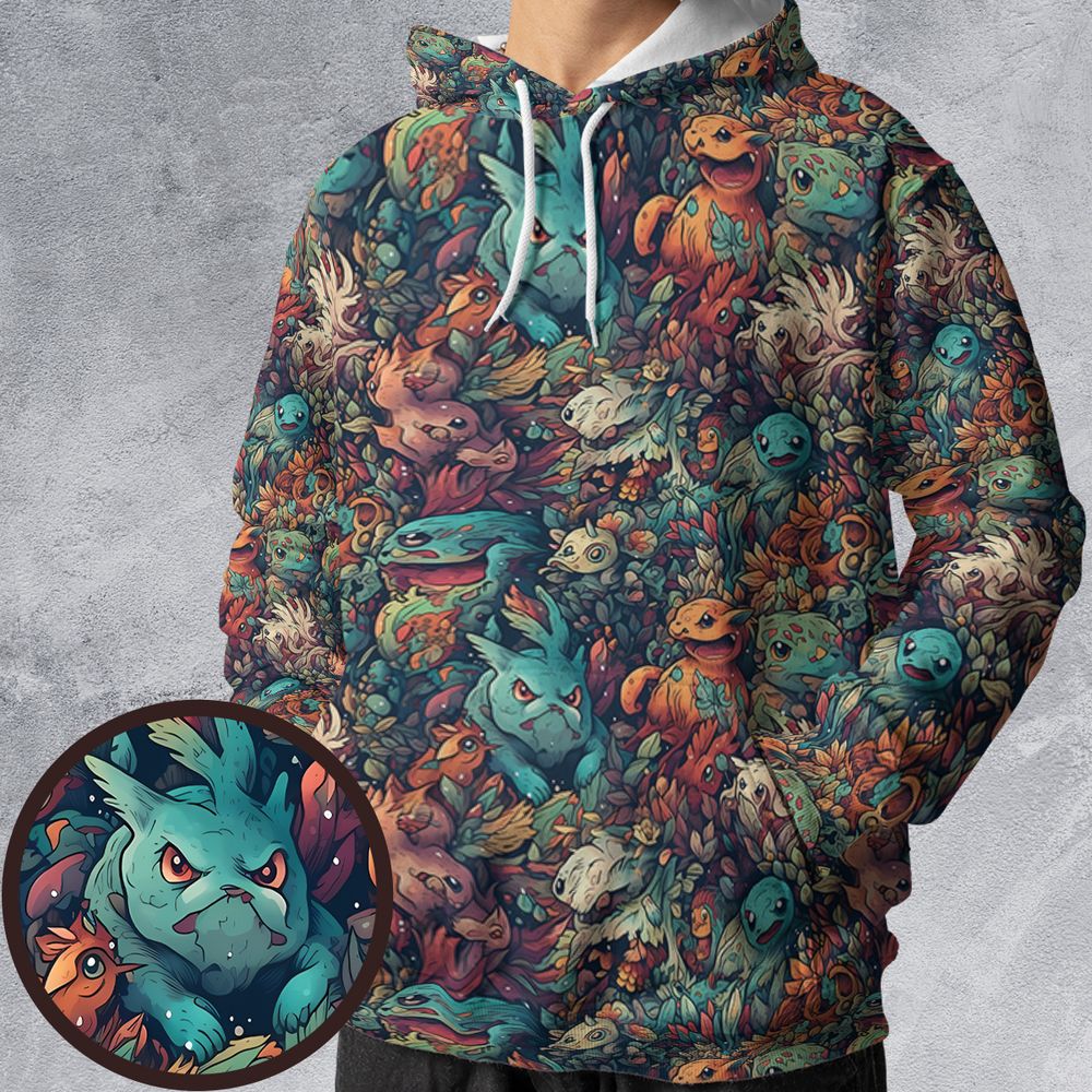 All-over Print Hoodie - 19MCDB11 -  - 1