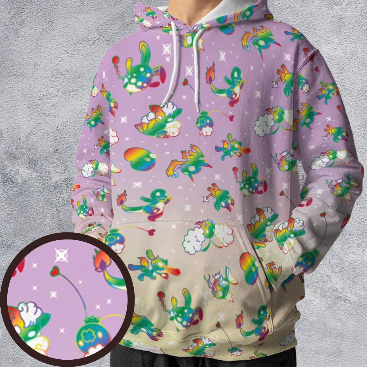All-over Print Hoodie - NUTRXQ15