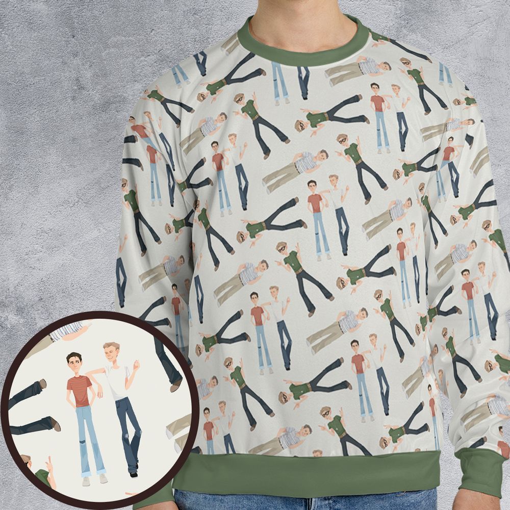 All-over Print Sweatshirt - 7G8S7YME -  - 1