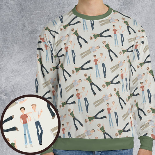 All-over Print Sweatshirt - 7G8S7YME -  - 1