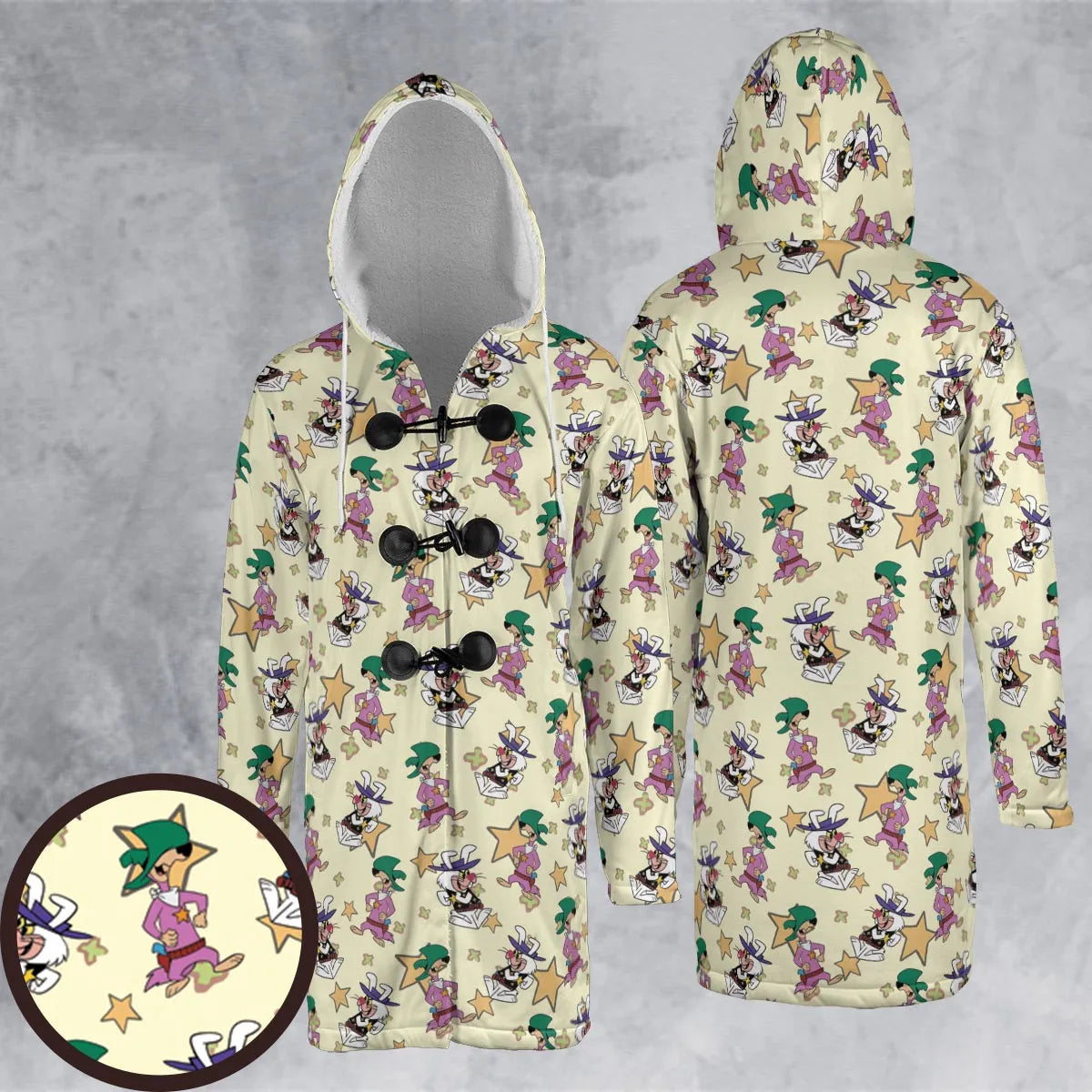 Hooded Cloak Coat - W47NB31D