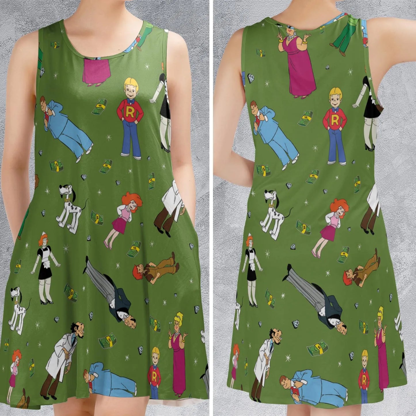 Sleeveless Dress - 1FJB9NAG