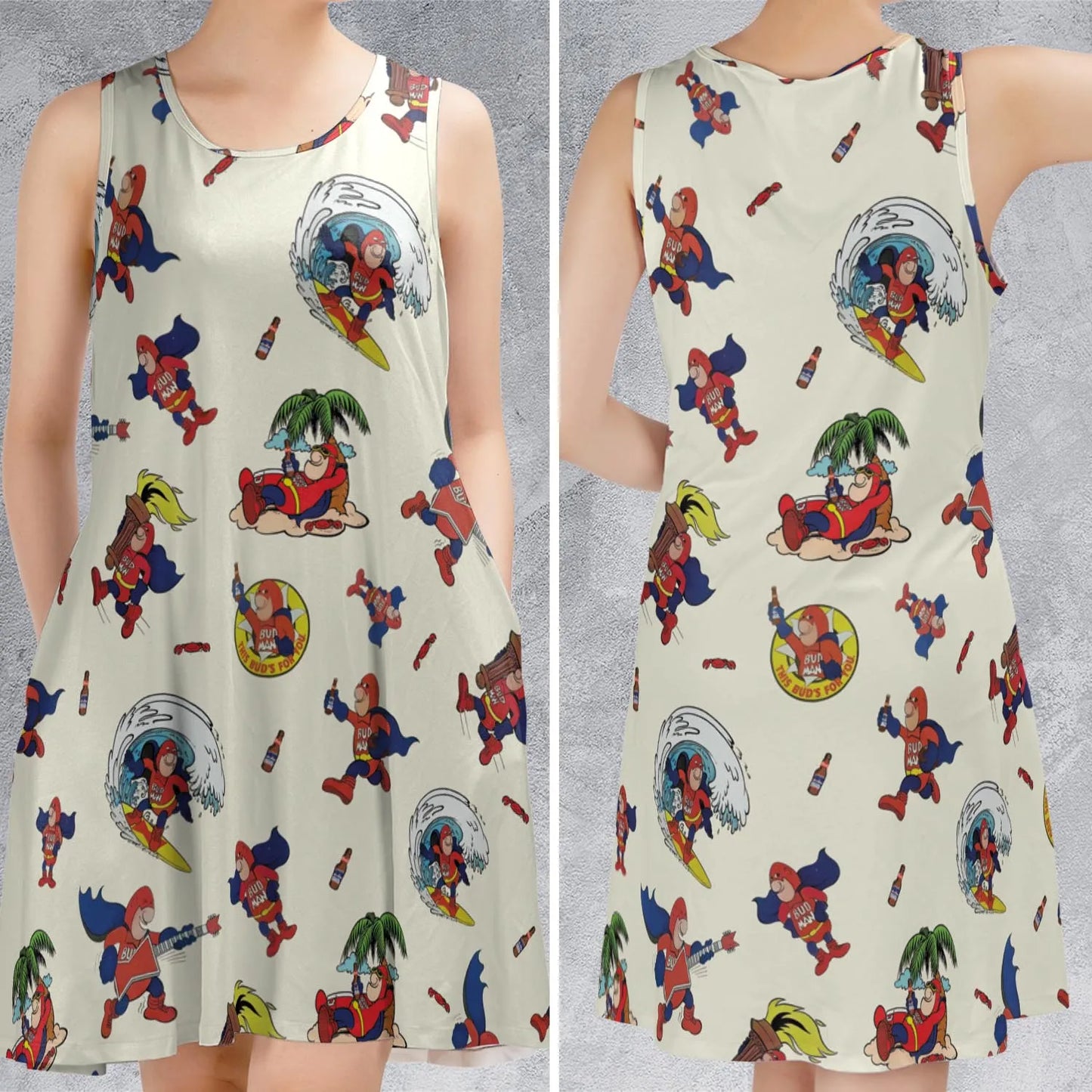 Sleeveless Dress - RQFVG1J7