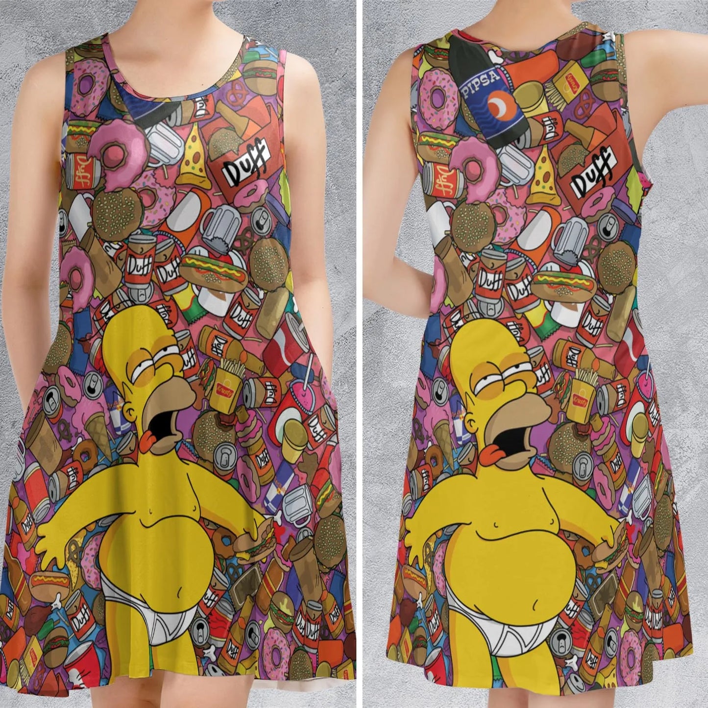 Sleeveless Dress - 8GEJEASY