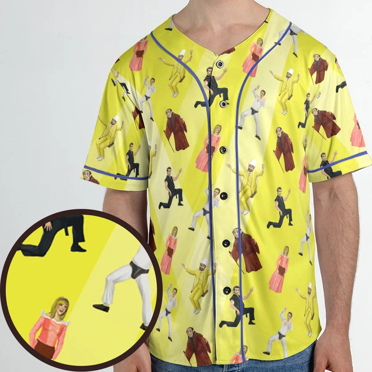 Unisex Baseball Jersey - 5SHUALPU