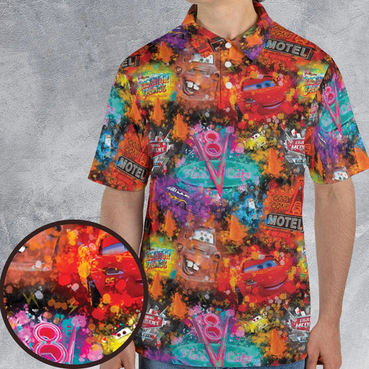 AOP Men/Women Polo Shirt - NSYVK5EC