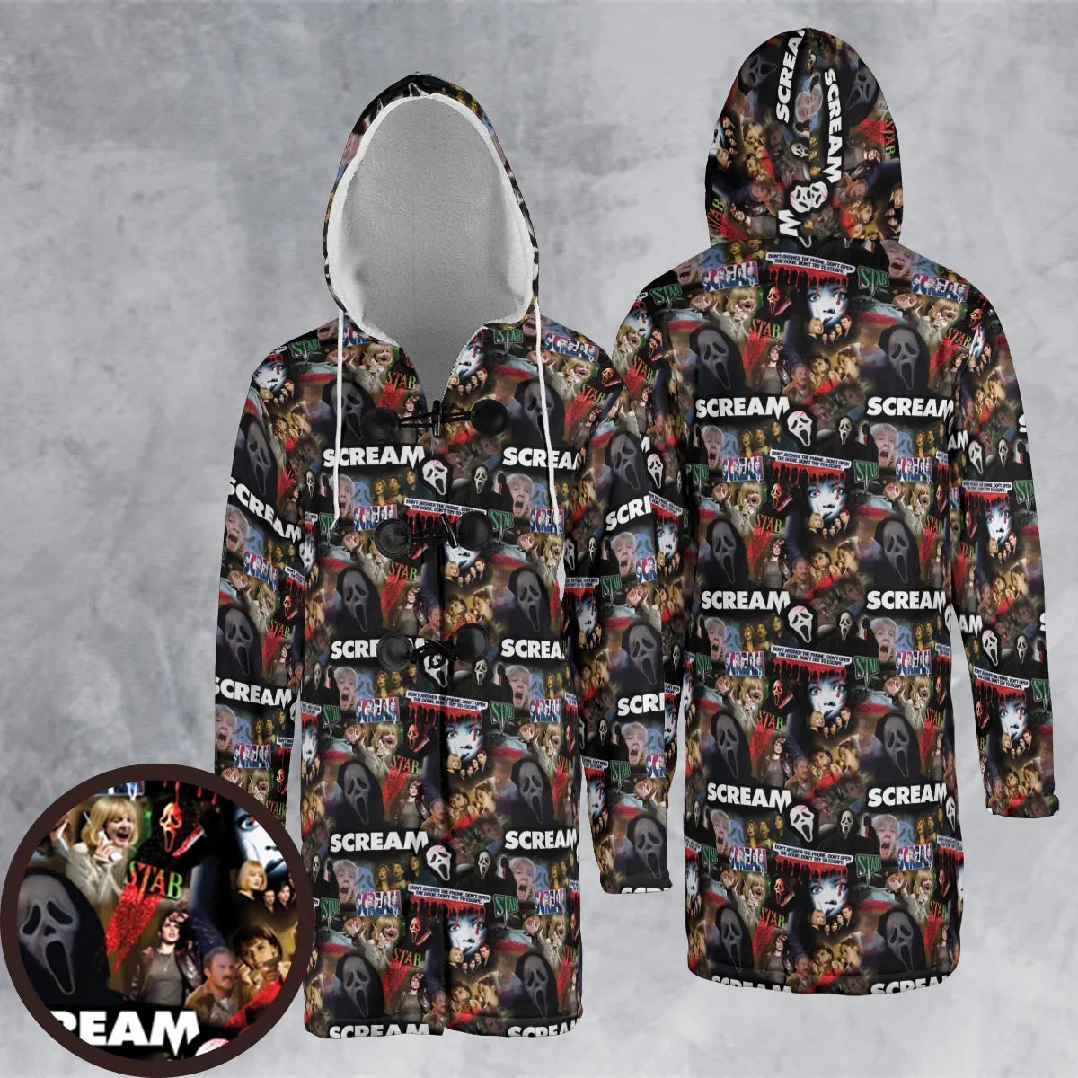 Hooded Cloak Coat - UGSUWNDW