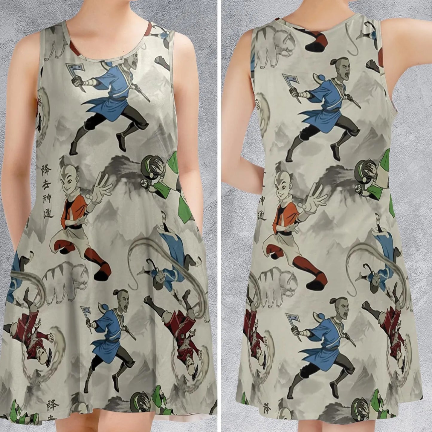 Sleeveless Dress - RDK6VCMZ
