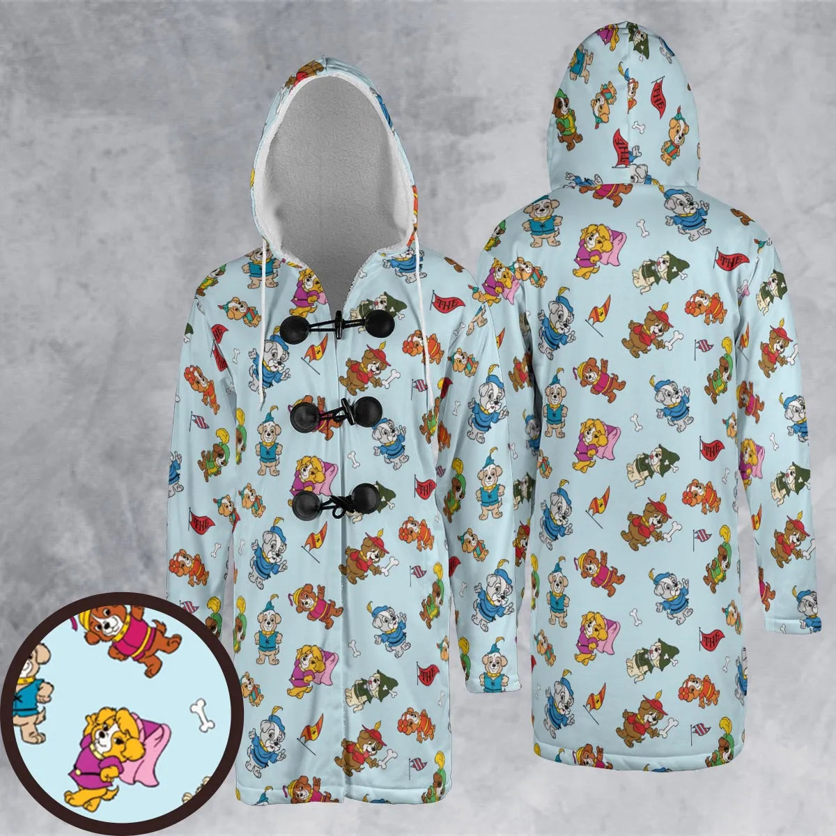 Hooded Cloak Coat - V5SATY3A