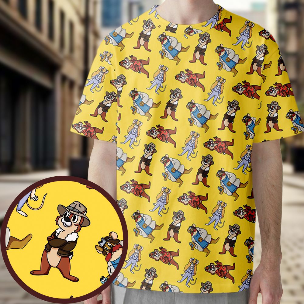 All-Over Print Unisex T-Shirt - AJKBG1E6 -  - 1
