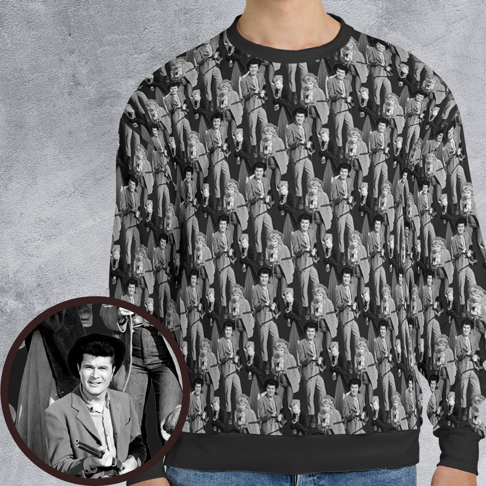 All-over Print Sweatshirt - PMQQ87GM -  - 1