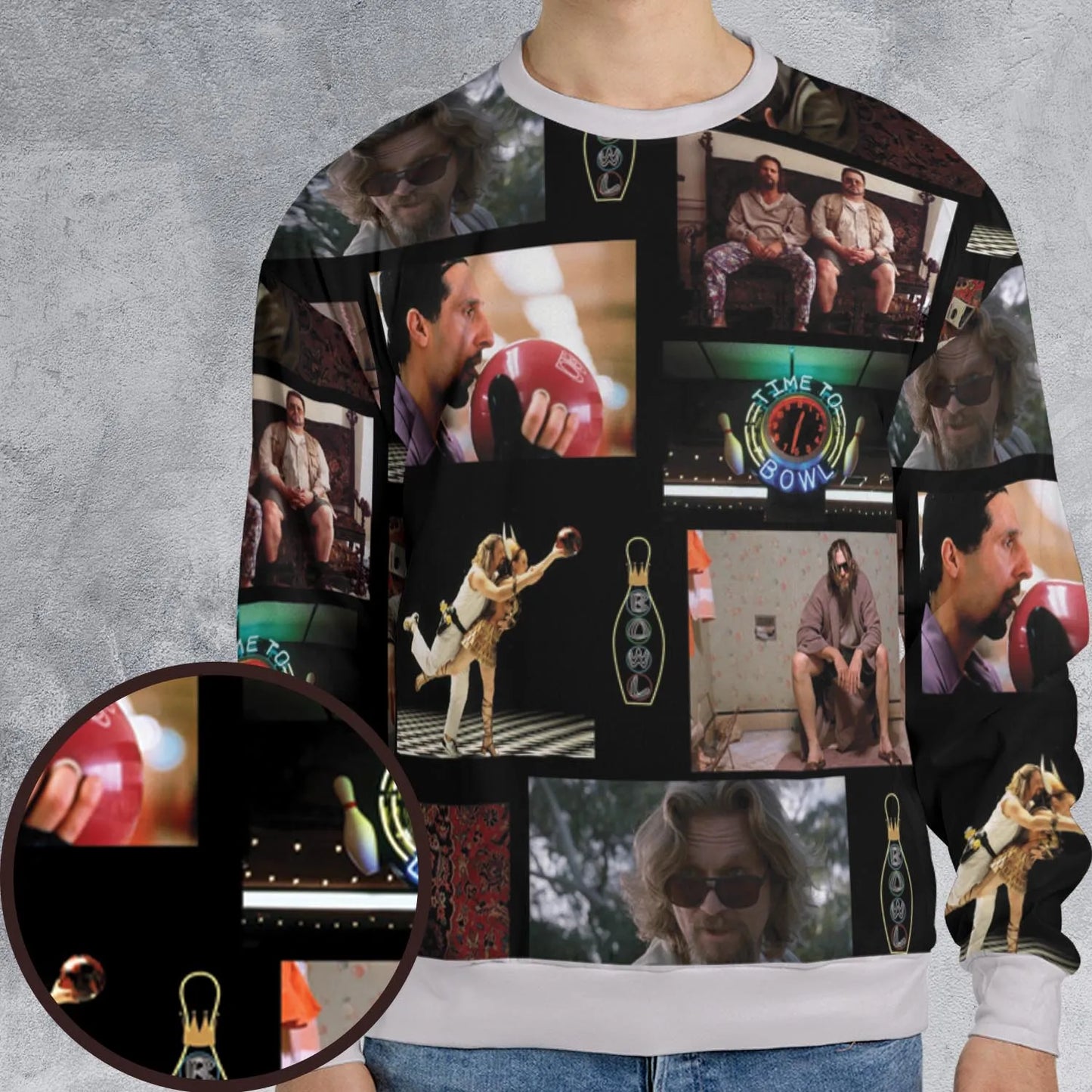 All-over Print Sweatshirt - 2QCG11VP