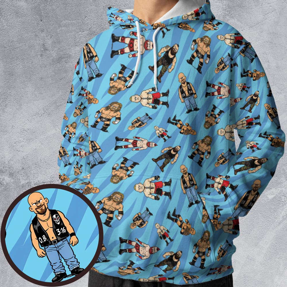 All-over Print Hoodie - 4SNBBK5W -  - 1