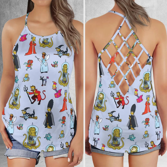 Criss Cross Tank Top - 3252TUN6