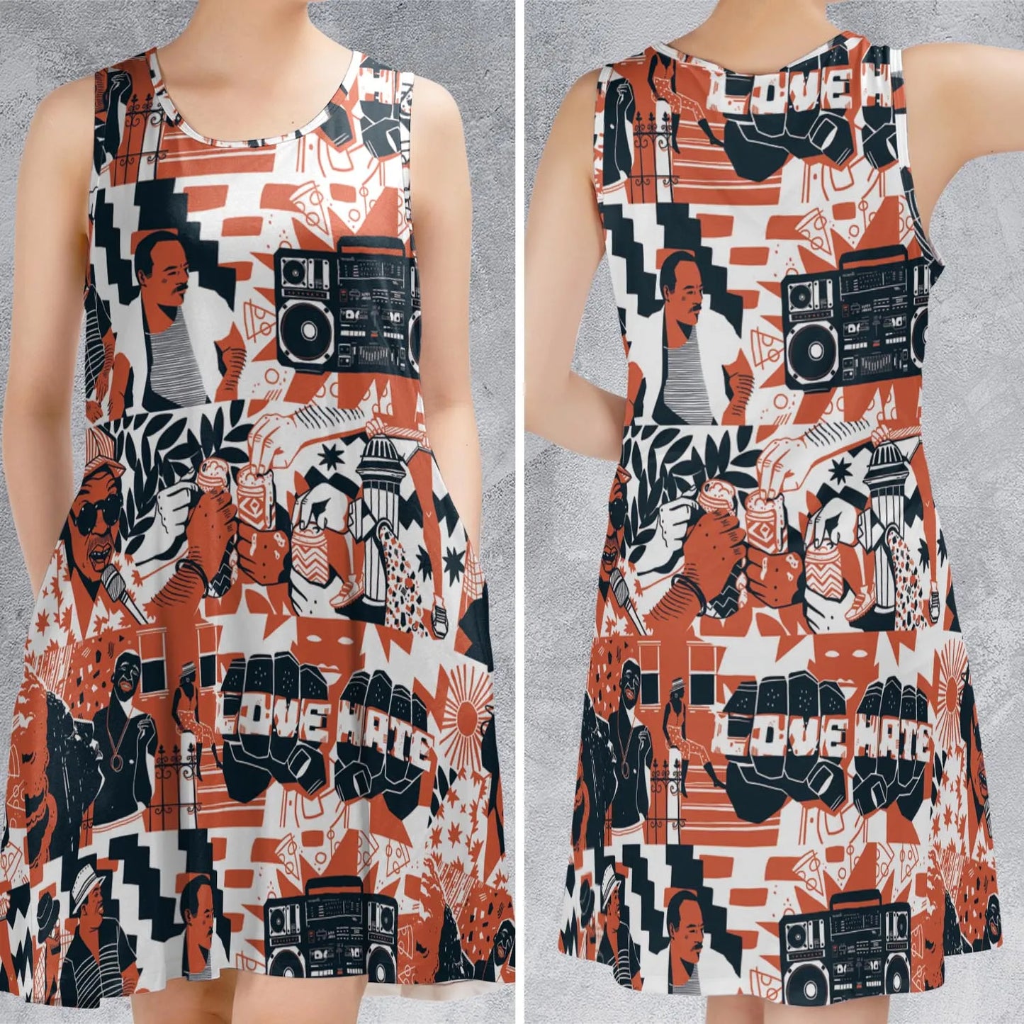 Sleeveless Dress - QCEBMXB2