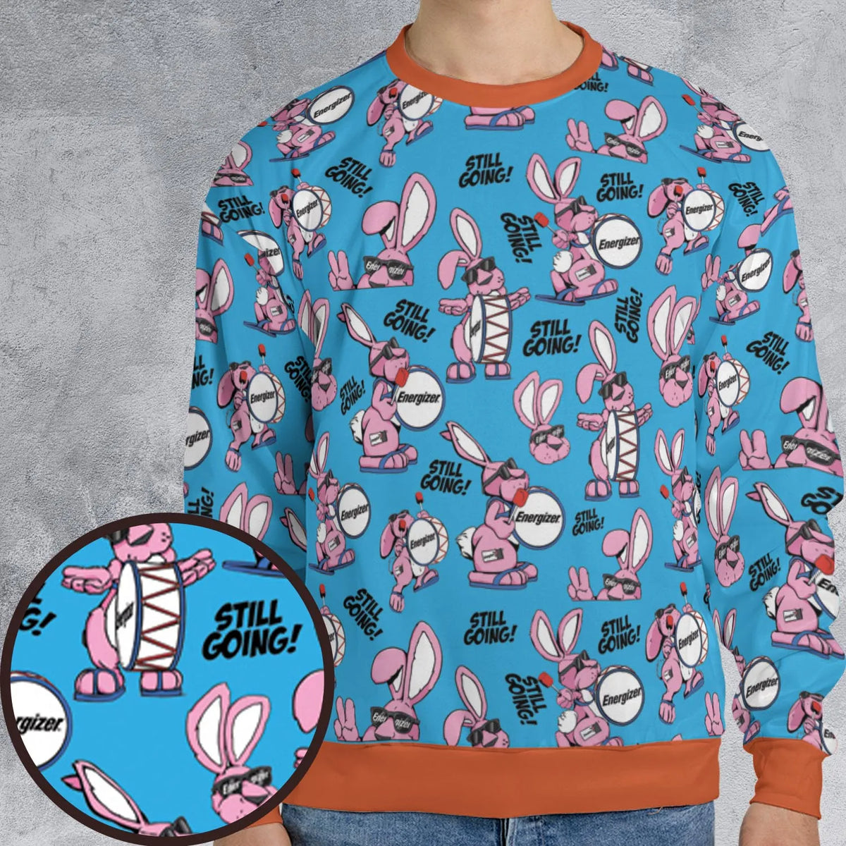 All-over Print Sweatshirt - PVT45GR8