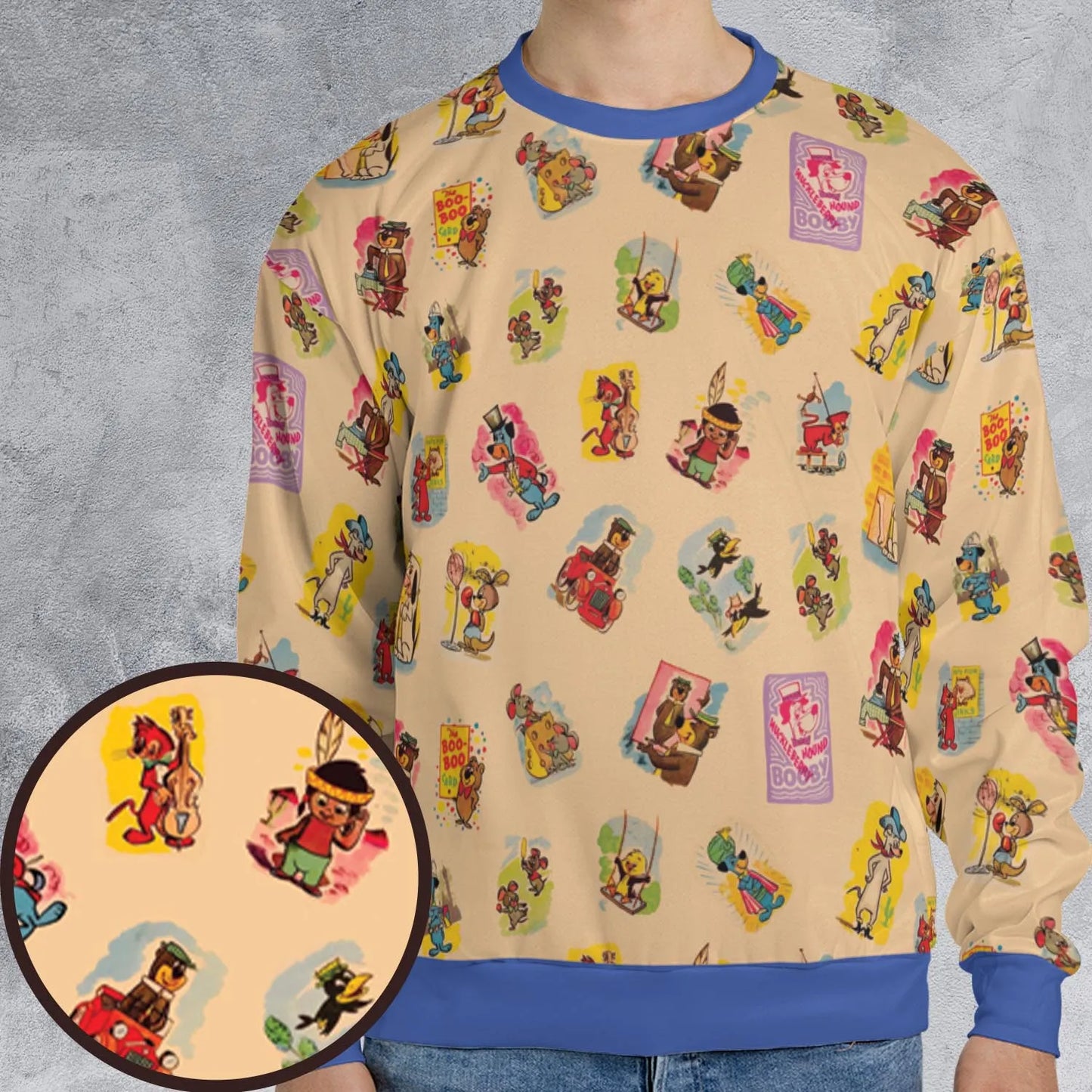 All-over Print Sweatshirt - TN8JWGTY