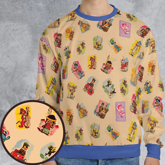 All-over Print Sweatshirt - TN8JWGTY
