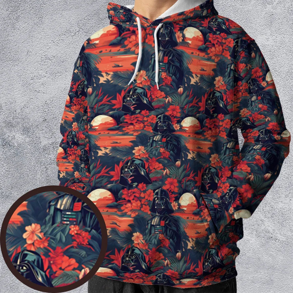 All-over Print Hoodie - Y7GDTN7R