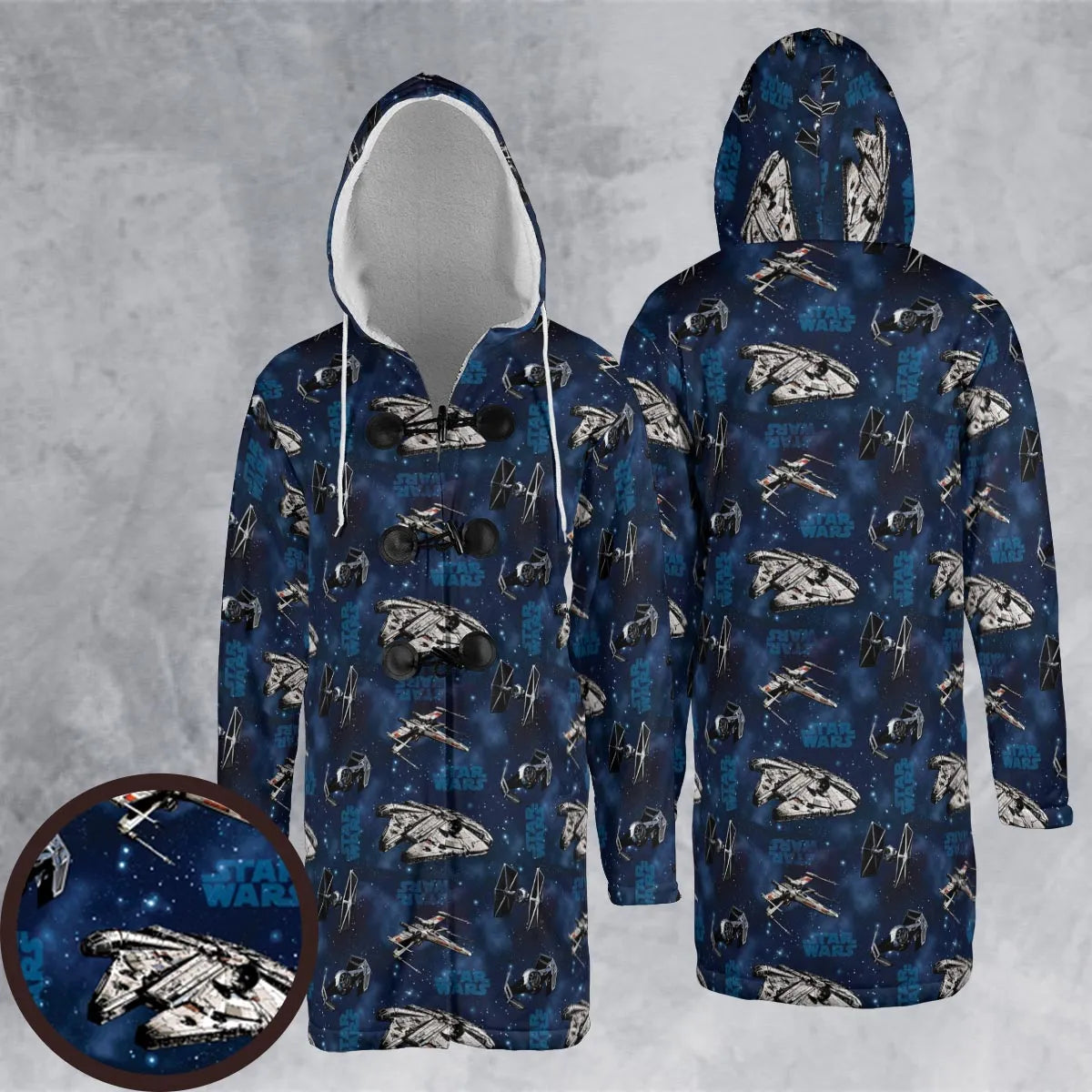 Hooded Cloak Coat - ZKA4GD7T